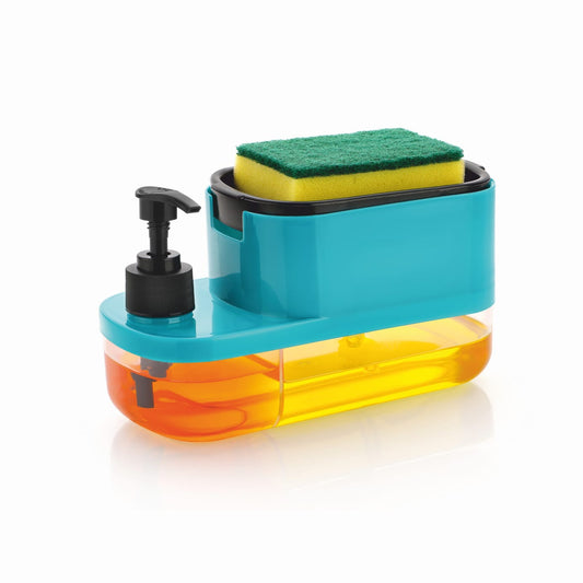 3 in 1 Soap Pump Dispenser for Dishwasher | Free Sponge